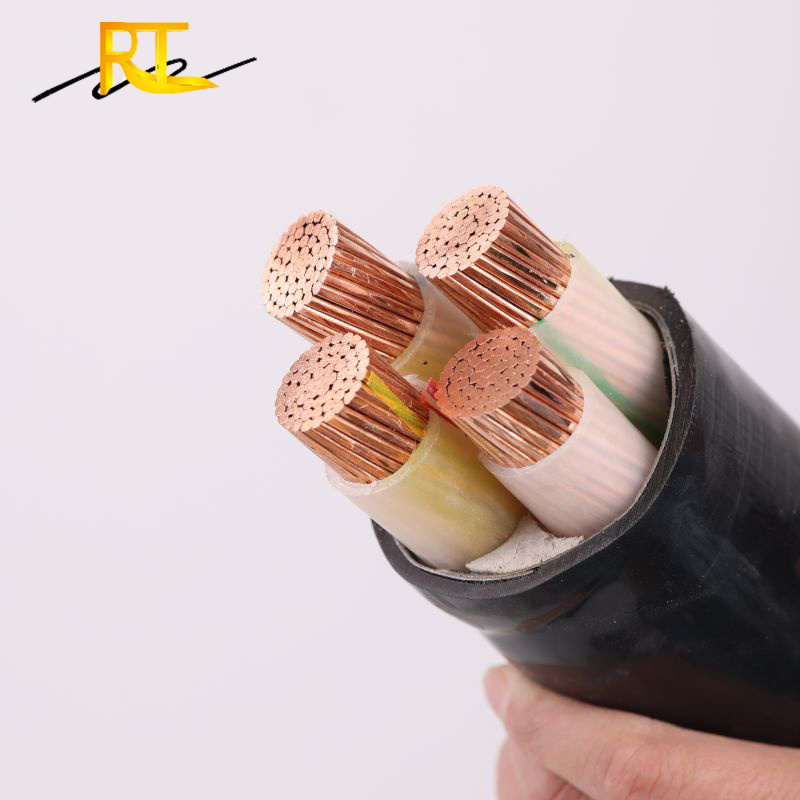 0.6/1kv Low Voltage Copper Conductor XLPE Insulation 4 Core 6mm Power Cable