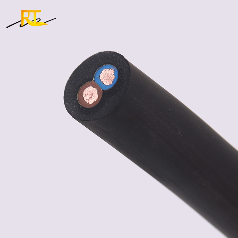 12/2 10/2 W/G Waterproof Flexible PVC Silicone Flat Submersible Pump Cable Rubber Power Cables