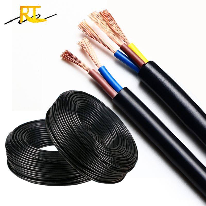 2.5mm* 3 Core Copper Flexible Core Rvv Multicore PVC Electric Wire