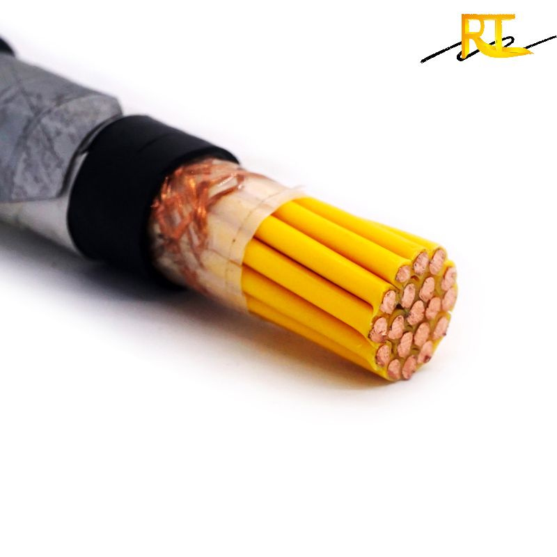 24*6mm PVC Insulated Flexible Wire Copper Core Cable with Shielding