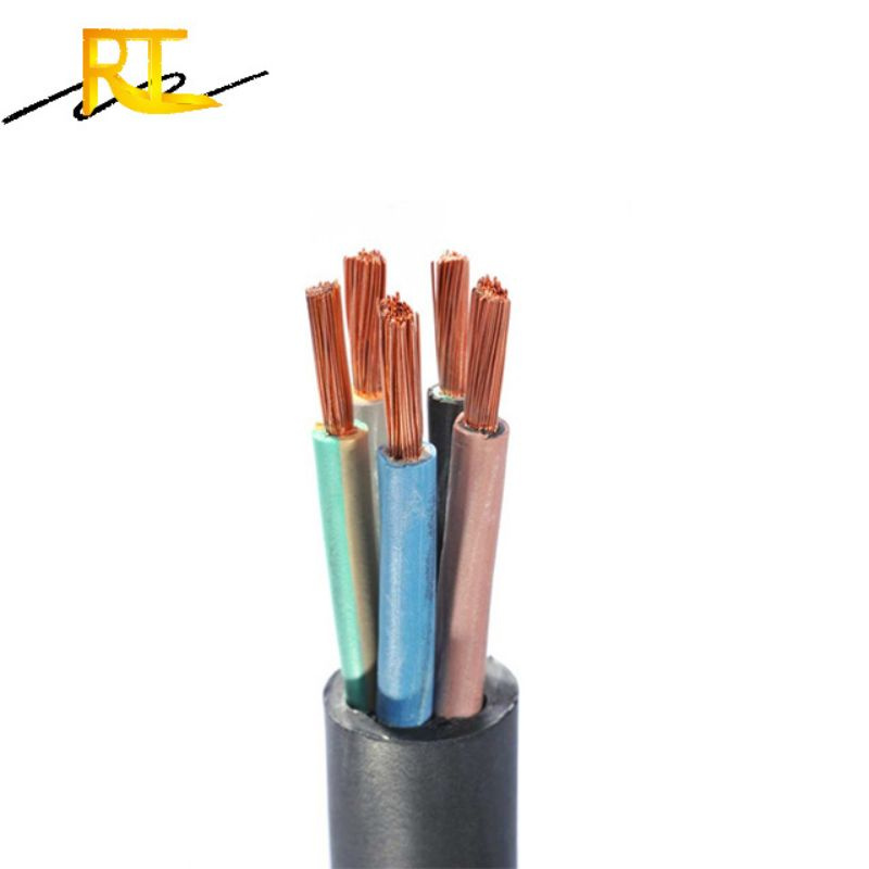 3X2.5mm Flexible Fire Resistant 4G1.5mm2 Underwater Waterproof Rubber Cable