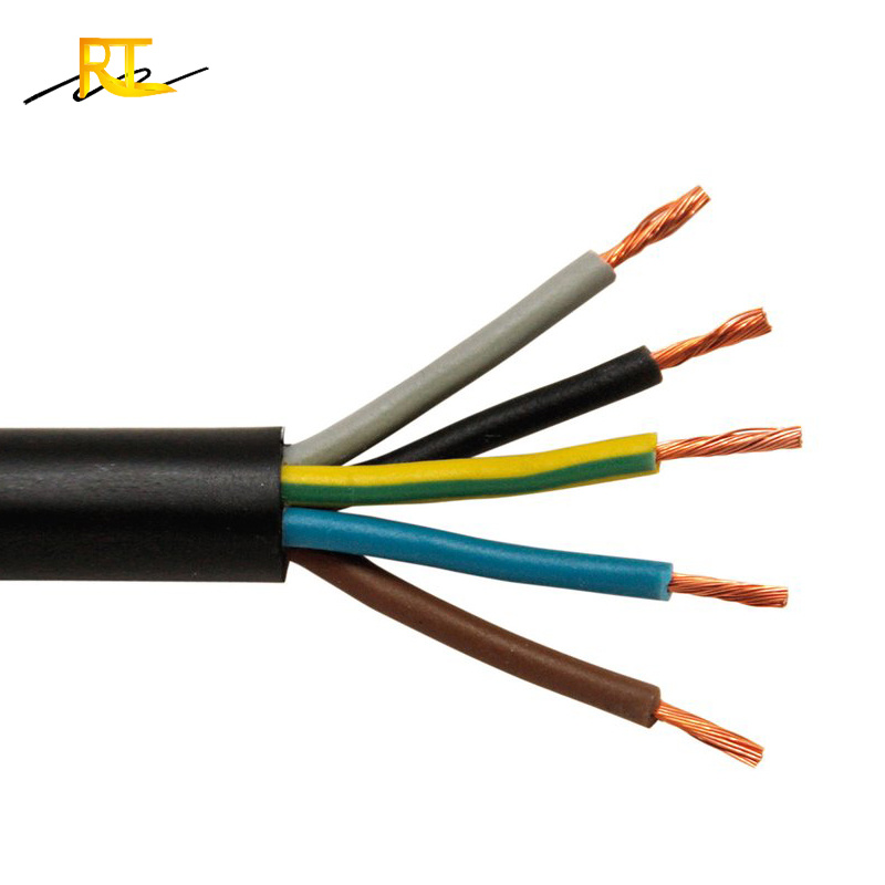 450/750V 5g1 5g1.5 5g2.5 5g4 5g6 5g10 Flexible H07rn-F Rubber Cable