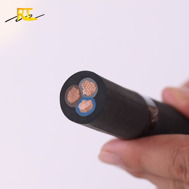 450/750V H07rn-F 3 Core Epr Rubber Insulation CPE Sheath Cable