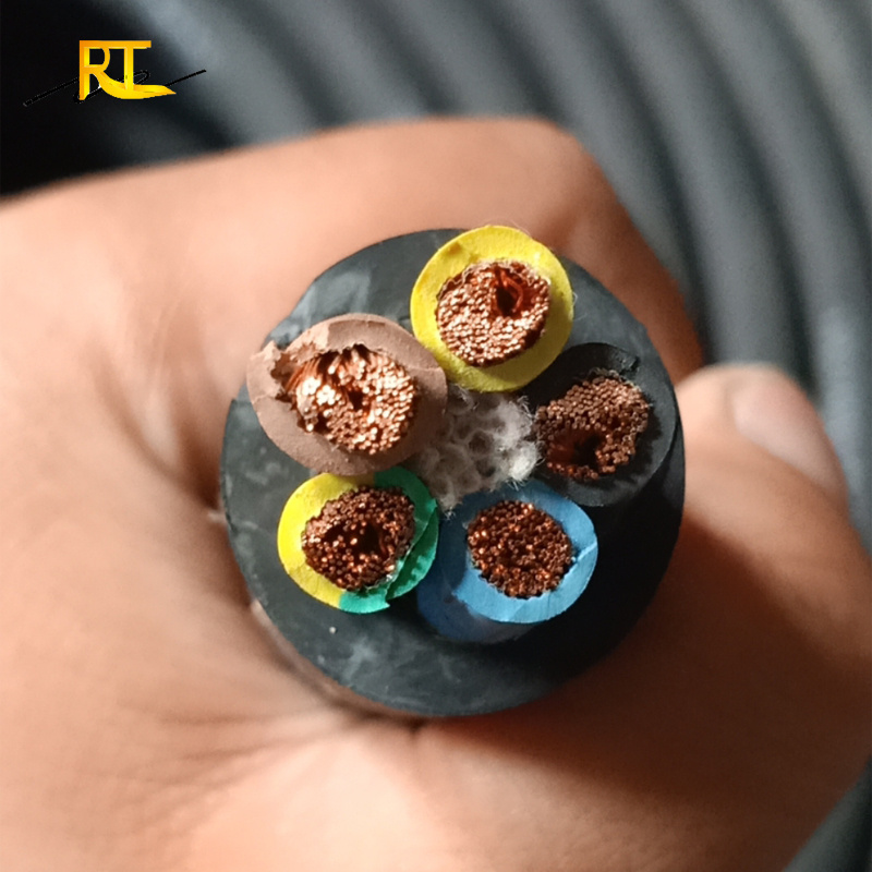 600V Conductor de Cobre Puro H01n2-E Fábrica de Cable de Soldadura