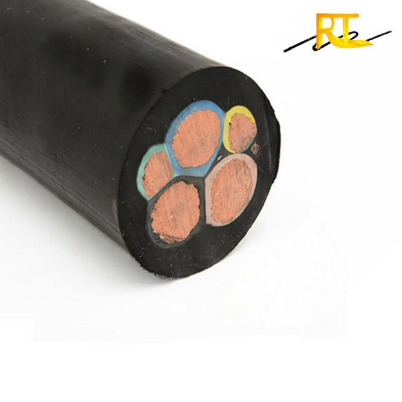 95mm2 Heavy Duty Flexible H07rn-F Rubber Insulation Submersible Rubber Power Cable