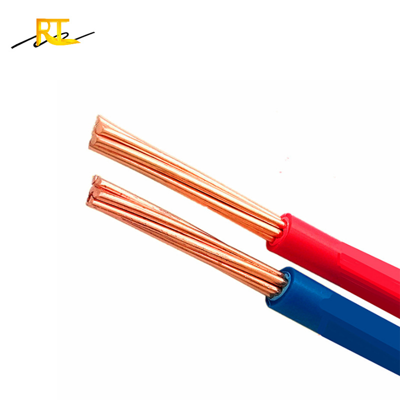 Brv 300/500V 450/750V Copper Core PVC Insulated and Jacket Electrical Wires