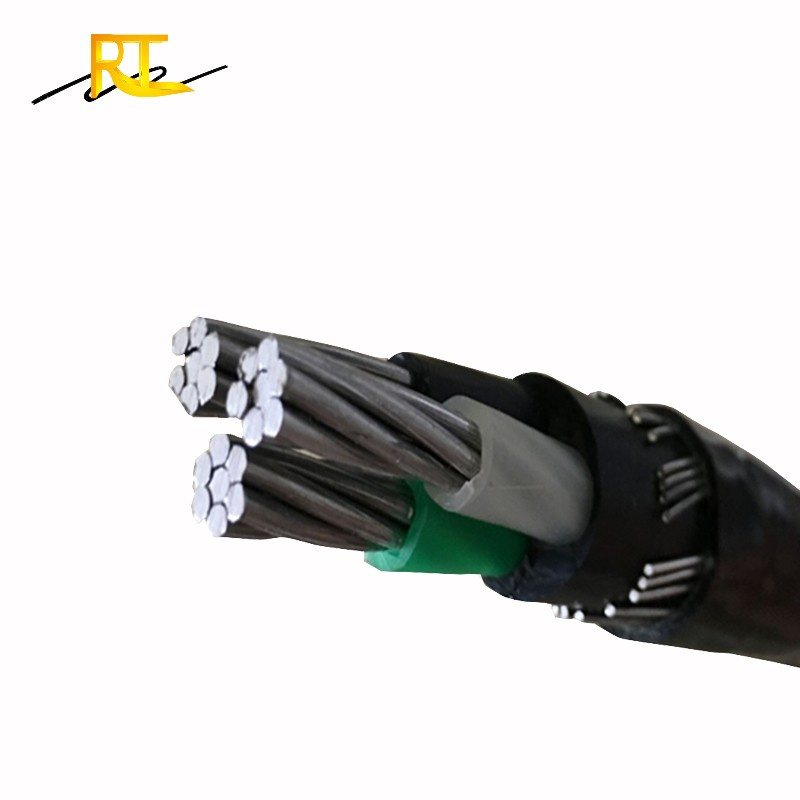 Bull 1/0AWG+1/0AWG Duplex Service Drop ABC Aerial Bundle Cable