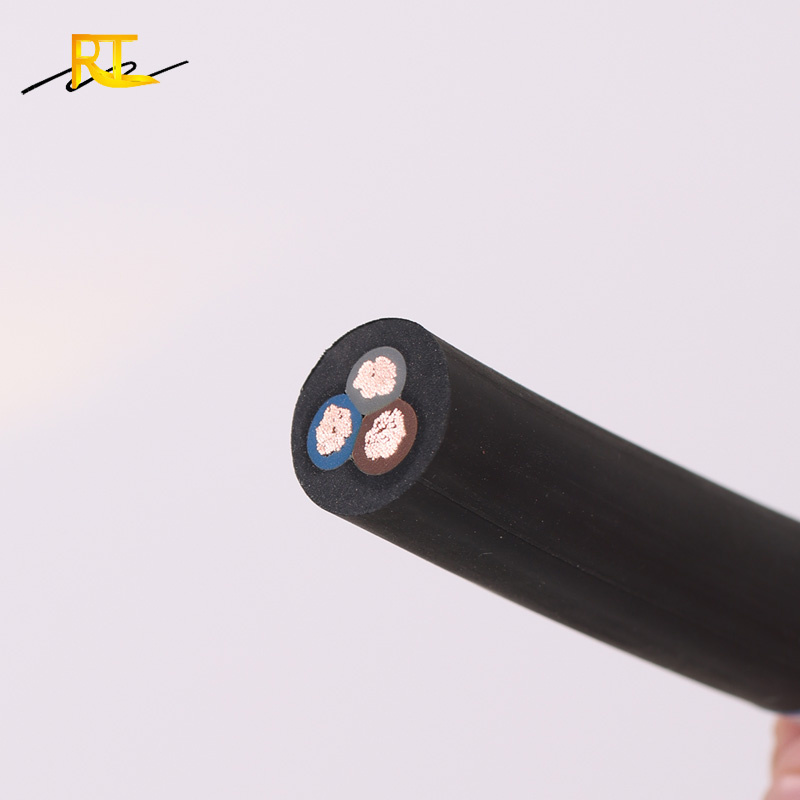 CE Certificate H05rn-F H07rn-F 3X1.5 3X2.5 3X3.5mm2 Flexible Rubber Cable