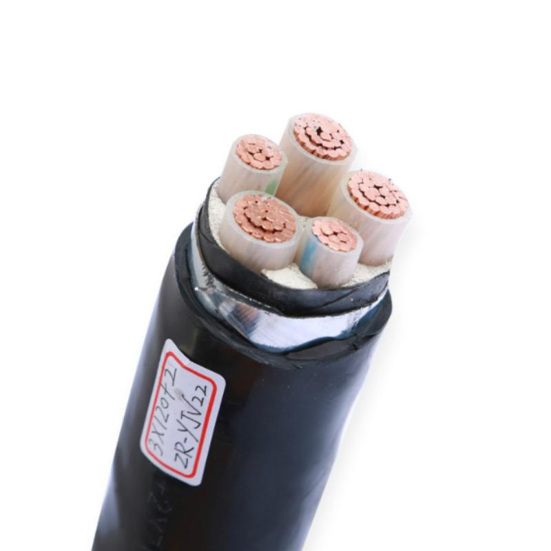 China Cable Factory 0.6/1kv Copper/Aluminum Conductor XLPE Insulated Steel Wire Armored PVC Sheath Power Cable Underground XLPE Cable