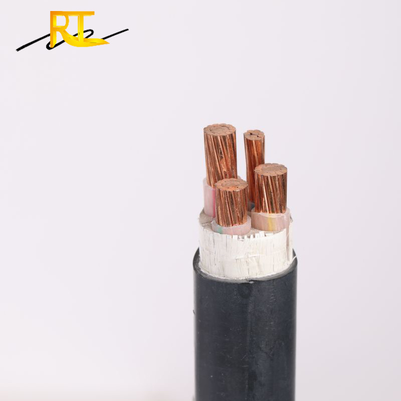 China Cable Factory 0.6/1kv Copper/Aluminum Conductor XLPE Insulated Steel Wire Armored PVC Sheath Power Cable