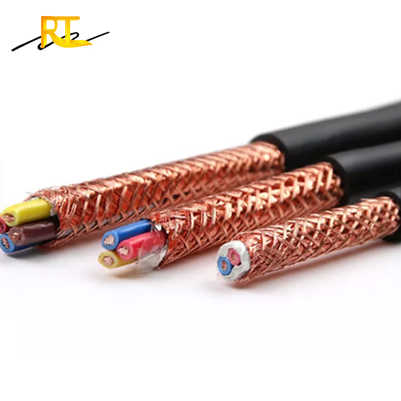 Computer Control Cable PVC Cable Kvv 450/750V 7 Core 1.5mm2 Copper Screen Shield Cable