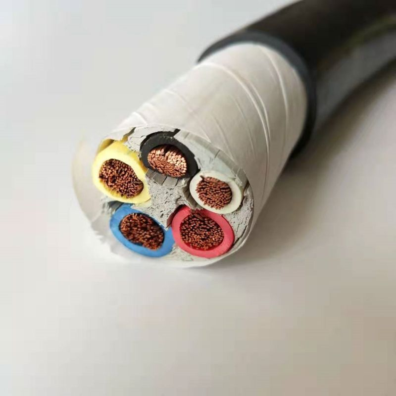 Custom Copper Aluminum 150mm Flame Retardant XLPE PVC Sheathed Power Flexible Cable