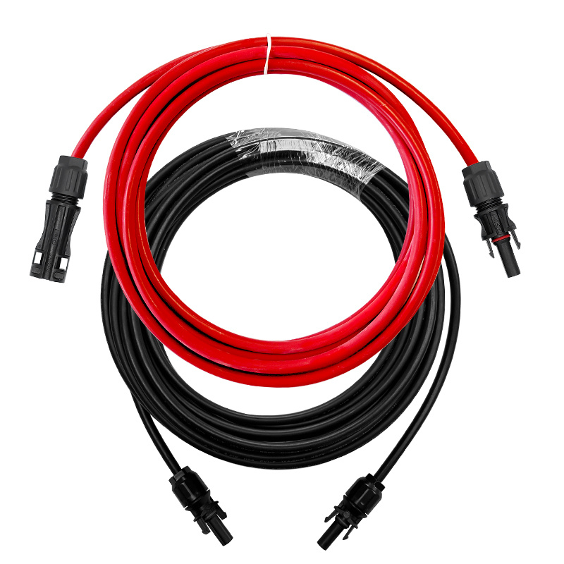 Factory Supply Mc 4 Connector Solar Extension Cable Male and Female Pair Solar Panel Connector Wires and Cables