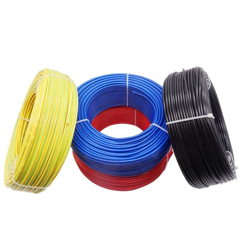 Flame Retardant Copper Core Conductor PVC Insulated 12 3 Electrical Wire