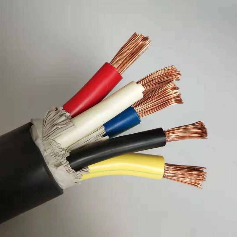 Flexible Power Supply PVC Insulated Rvv 3 Core 3X0.75mm Protection XLPE