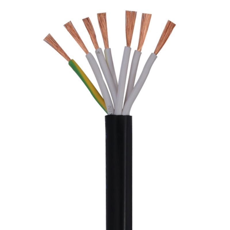 Flexible Soft Electrical Power Cable OEM Insulated Wire Cables Housed RV Rvv Copper 0.5mm 0.75mm 1mm 1.5mm 2mm 2.5mm 4mm 6mm PVC