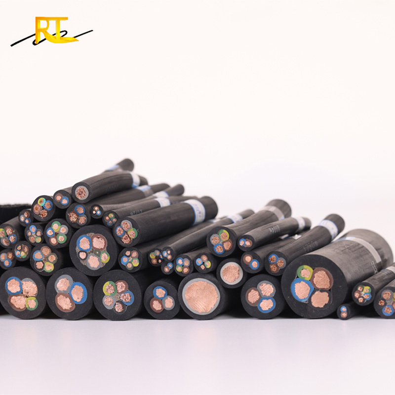 H07rn-F/H05rn-F Copper Conductor Epr Insulated Oil Resistance Flexible Electric Rubber Cable