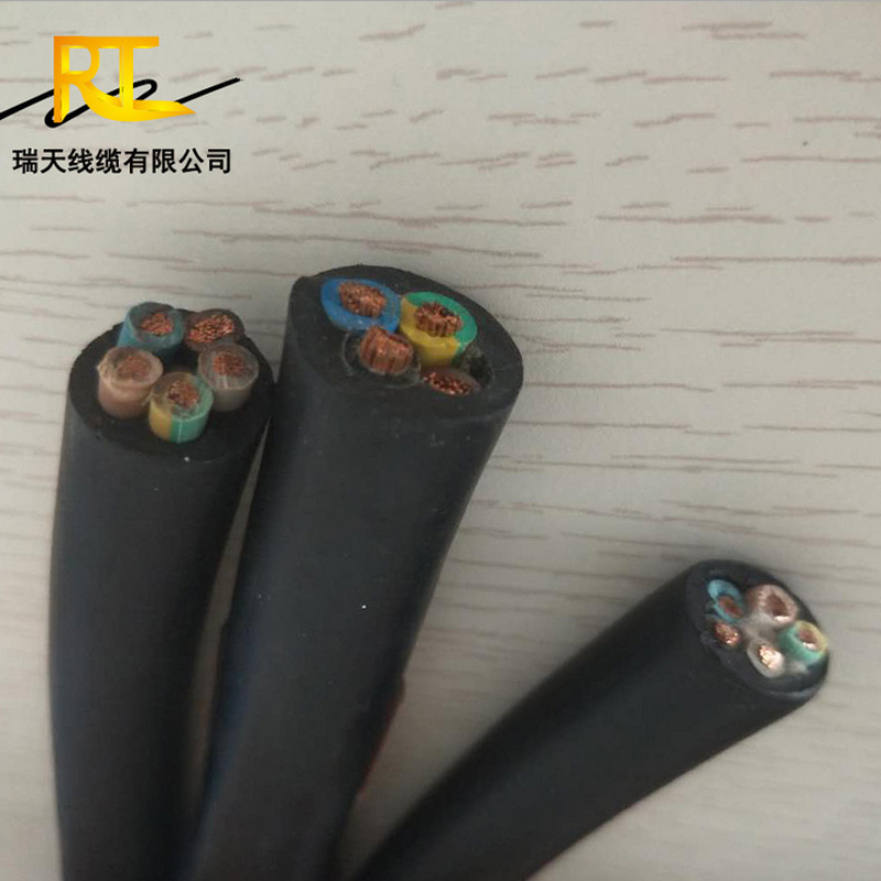 H07rn F Rubber Cable 3X0.75mm2 3X1.5mm2 2X1.5mm2 Rubber Cable