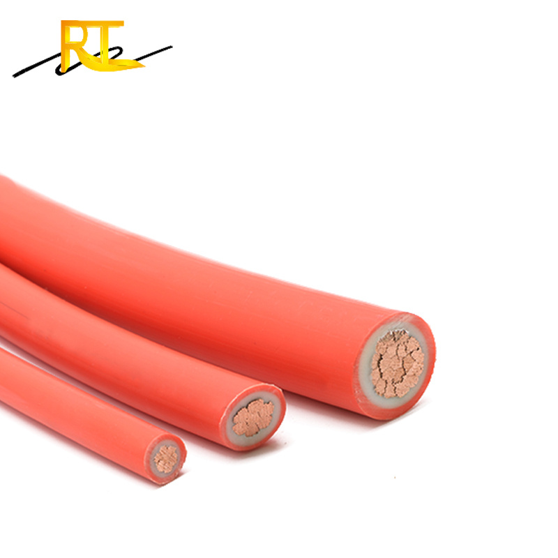 High Temperature Insulate Single Tinned Copper Silicone Electrical Cable 2 4 6 10 12 14 AWG Gauge Flexible Heating Silicone Wire