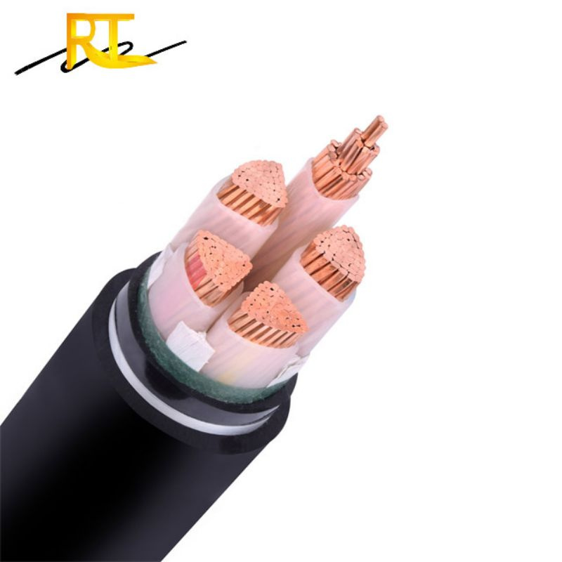 High or Low Voltage Cable Engineering Power Cable XLPE Insulated Aluminum Copper PVC Blue Construction XLPE Cable
