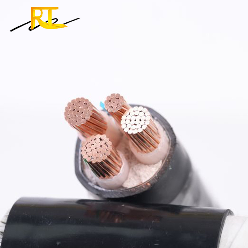 Industrial Copper/Aluminum XLPE Type Power Cable Structure Power Supply Cable