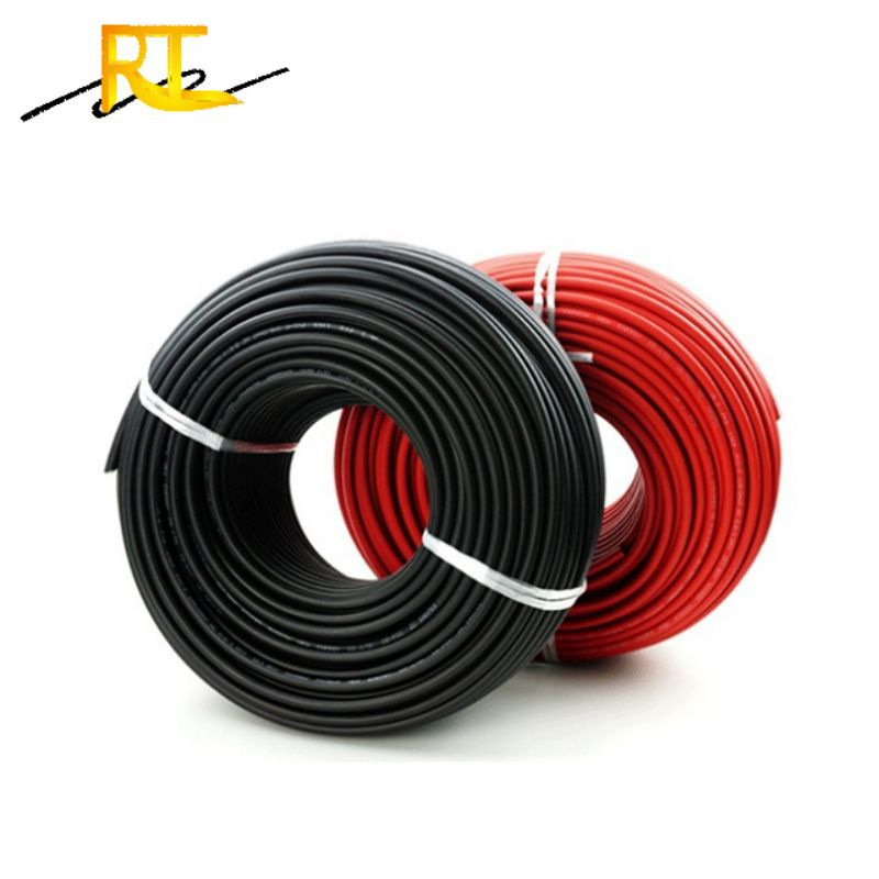 Low Price 10mm Tinned Copper Conductor Photovoltaic Solar DC PV Solar Cable