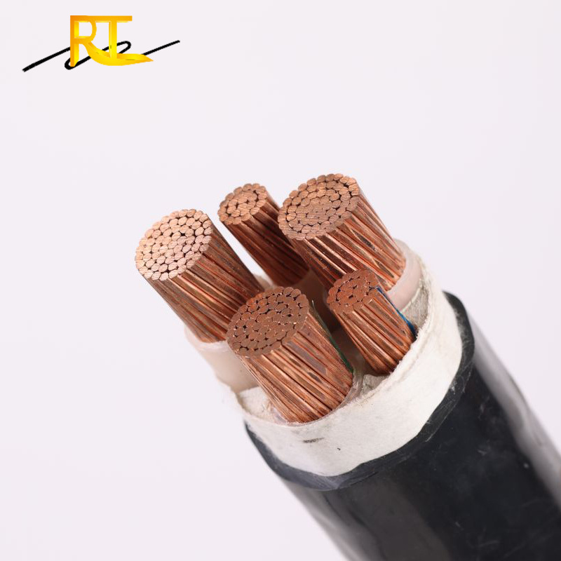 Cable de potencia de cobre aislado a baja tensión, libre de halógenos, de baja emisión de humo y resistente al fuego
