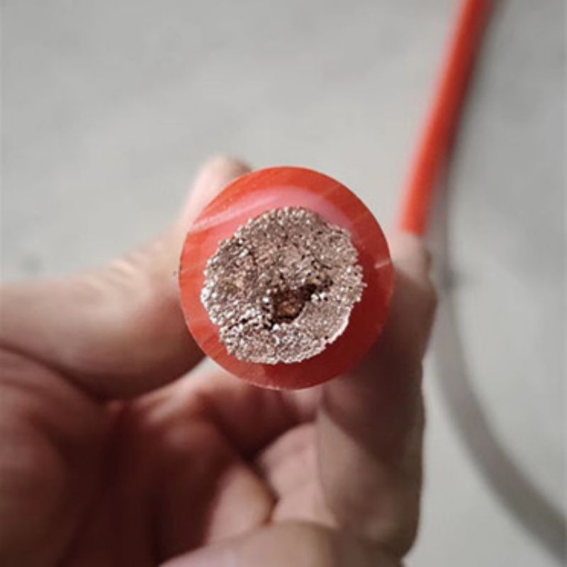 Low Voltage Flexible Copper Conductor Rubber Electric Battery Welding Cable