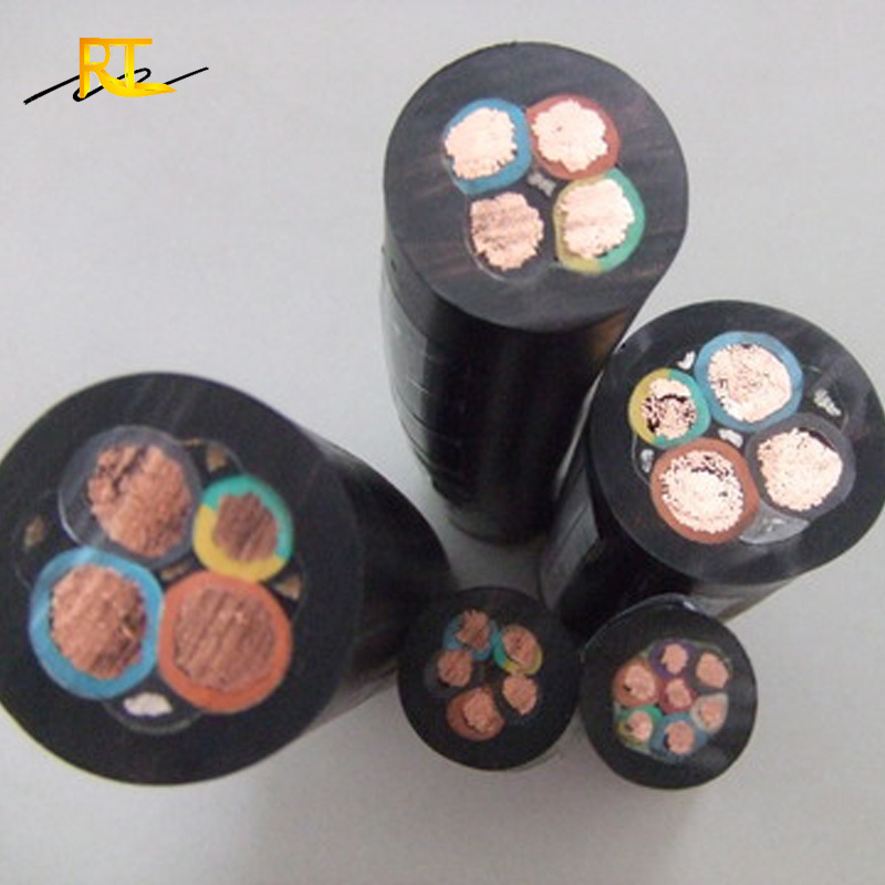 Multi Core H07rn-F 5g2.5mm 3/5-Core Copper Submersible Rubber Cable