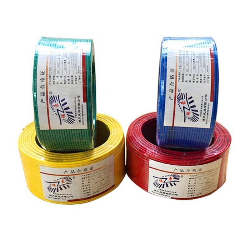 PVC Electric Cable Wire 1.5mm 2.5mm 4mm 6mm 10mm Copper Electric Wire