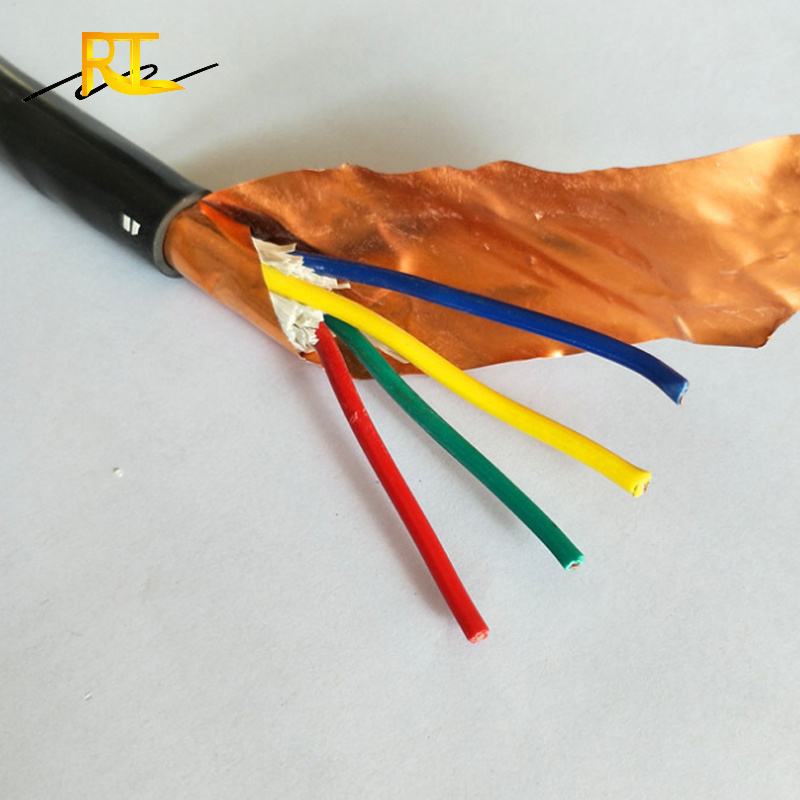 PVC Insulated/Sheath Copper Tape Shielding Flexible Solid Single Multiple Core Control Electrical Cable