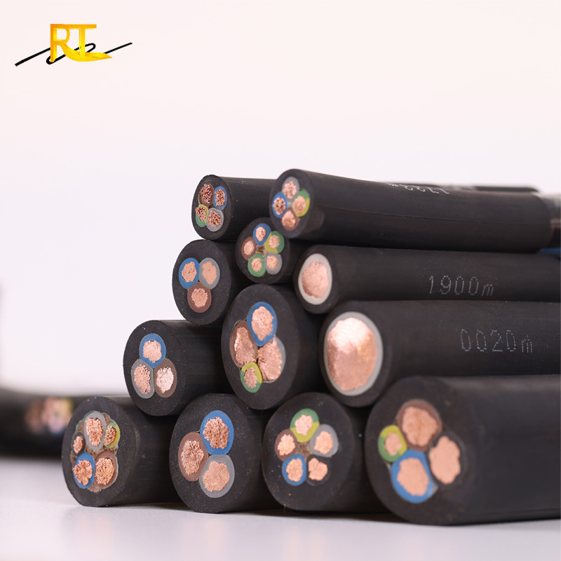 PVC Insulated and Sheathed Water Resistant Flat Submersible Pump Cable AWG