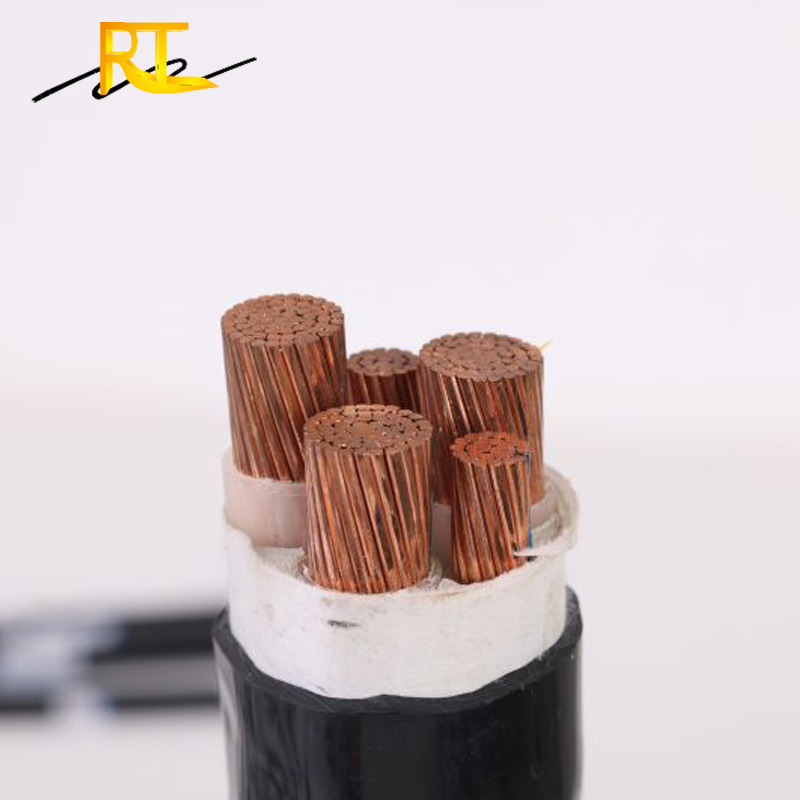 PVC Jacket Copper Conductor Multi Core Power Cable for Power Supply