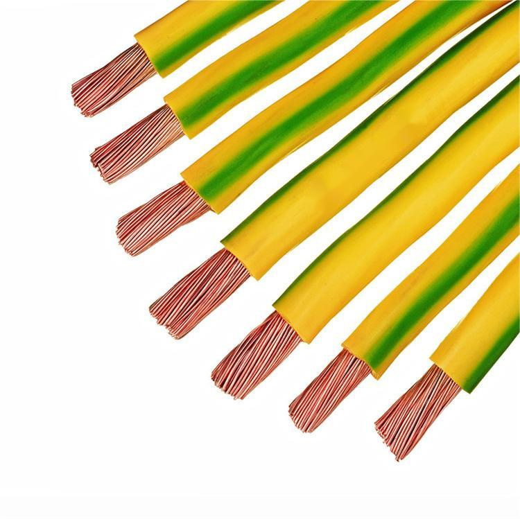 PVC Single Core Copper Cable 70mm 95mm Yellow Green Ground Earthing Wire Cable