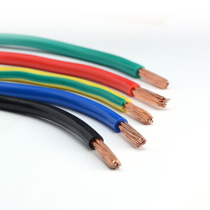 PVC Waterproof 2.5mm 4mm Copper Conductor Electric Wire Cable