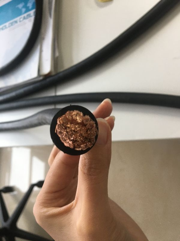 Cable de soldadura flexible extra premium de cobre 25mm