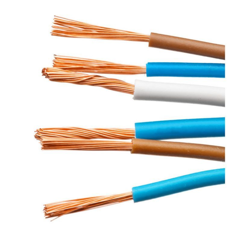 Single Core RV Electrical Cable and Wire 1.5mm-25mm Stranded Copper PVC Insulated for Underground Application