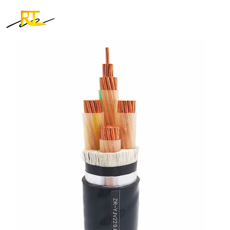 Solid Core Power Cable 3*4+2*2.5 NFC Armored Aluminum Wire
