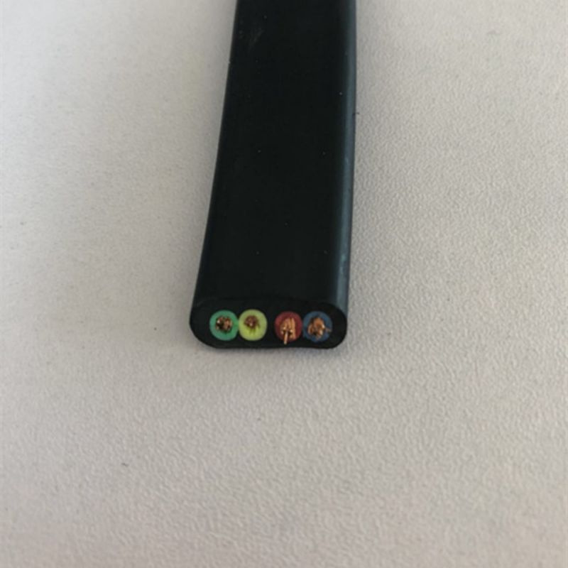 Submersible Cable Pump Cable 4 Core Rubber Flat Cable