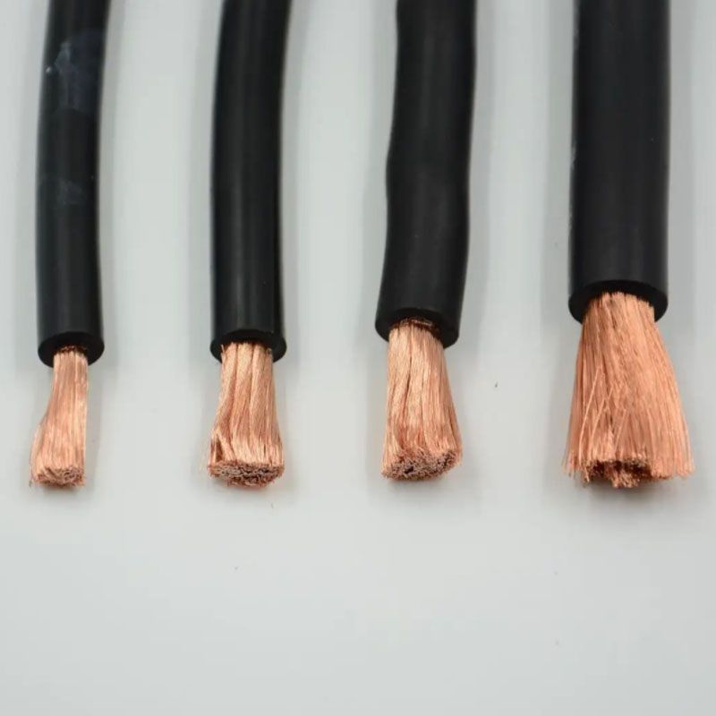 Superflex PVC Cooper Welding Cable 1/0 2/0 3/0 AWG Welding Cable Copper Conductor Welding Cable