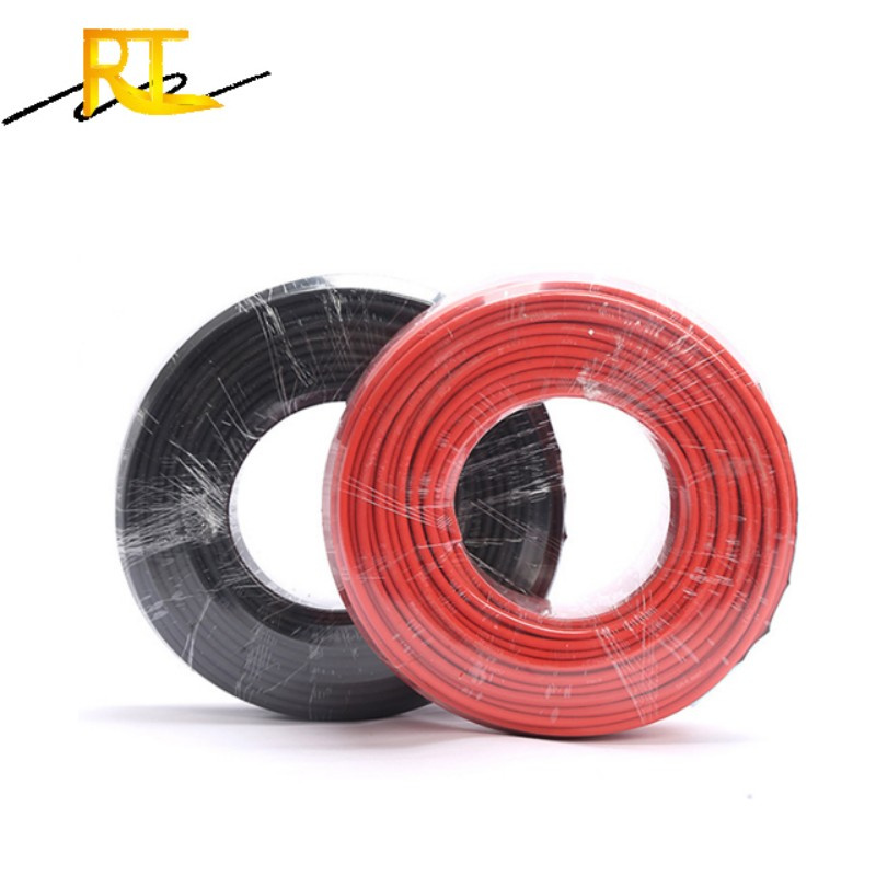 TUV Approval Cross Linked Tinned Copper Photovoltaic Solar Electric Cable DC Solar PV Cable