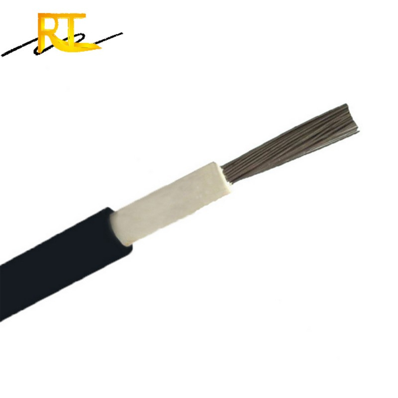 TUV Approval Insulated Tinned Copper Solar Wire 4mm 6mm PV Cable