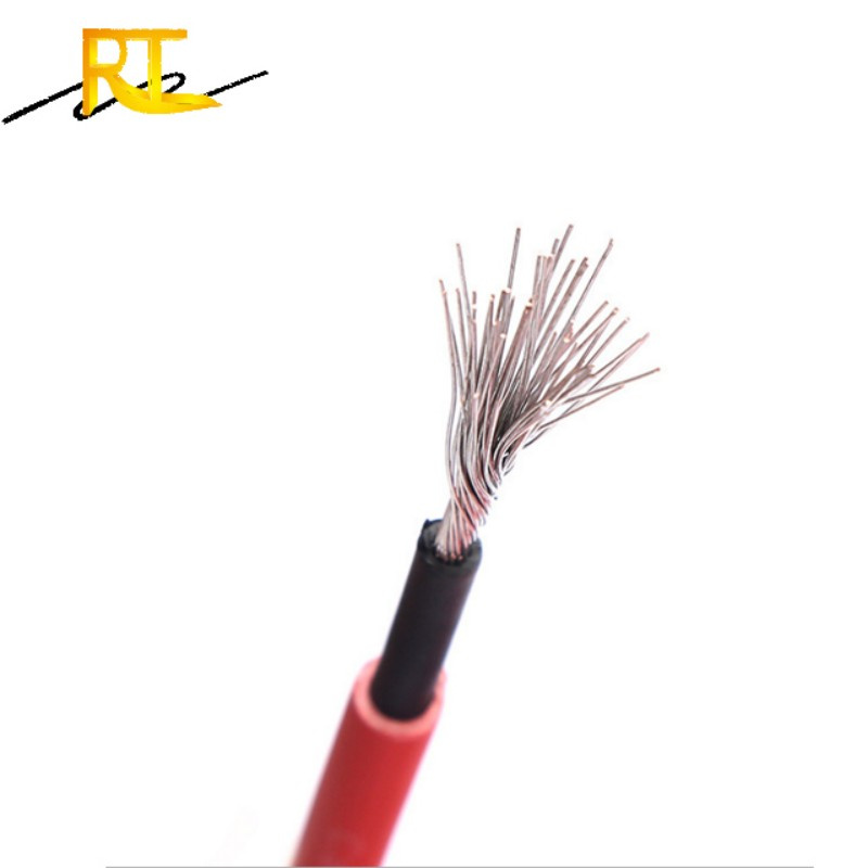 TUV Approval Xlpo Insulated Tinned Copper Solar Wire 25mm PV Cable DC Solar Power Cable