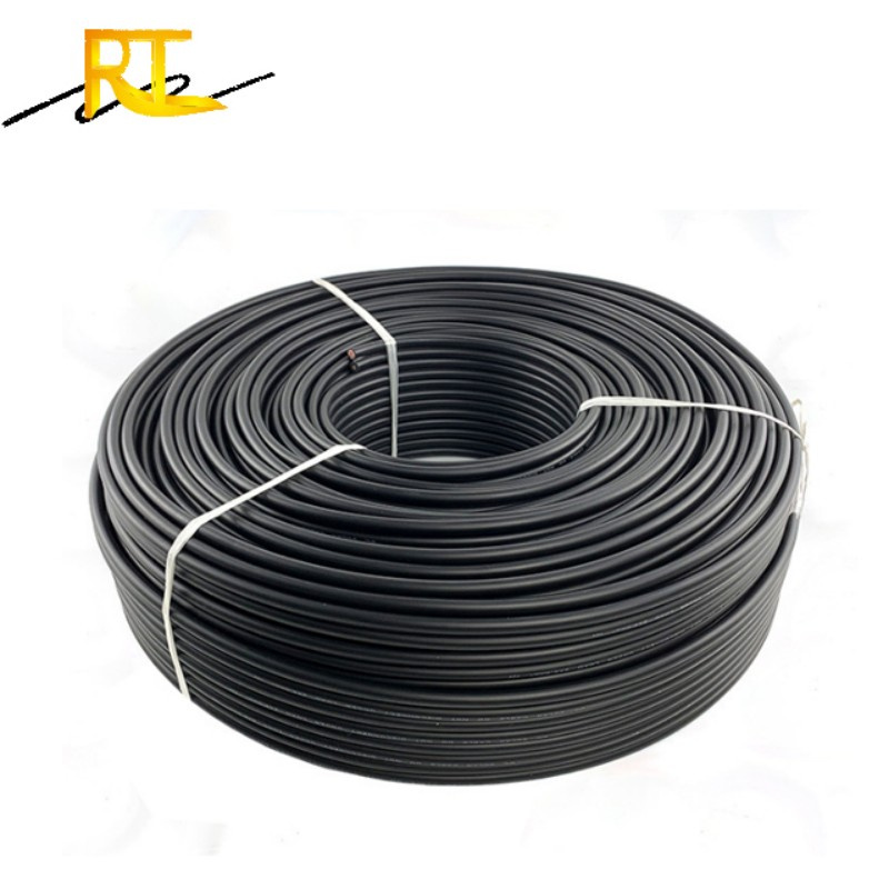 TUV H1z2z2-K PV1-F Xlpo Solar System Flexible PV Solar Panel Electrical Wire 4mm2 6mm2 10mm2 16mm2 25mm2 DC Solar Cable