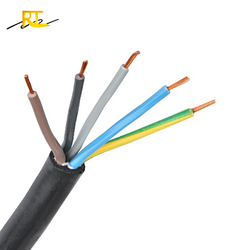 Waterproof Submersible Pump Round Rubber Cable