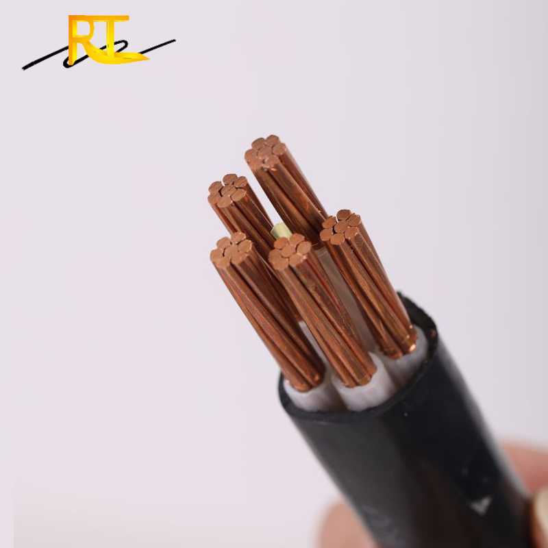 Yjv Power Cable XLPE 0.6/1kv Power Cable 3*10+2*6