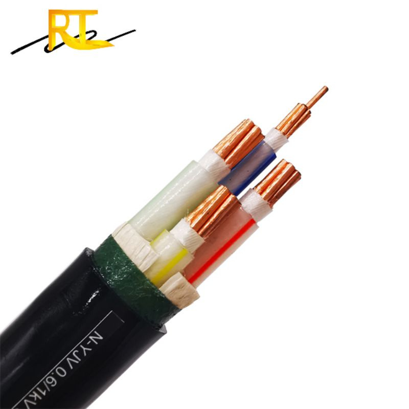 Yjv Power Cable XLPE 0.6/1kv Power Cable 3*4+2*2.5