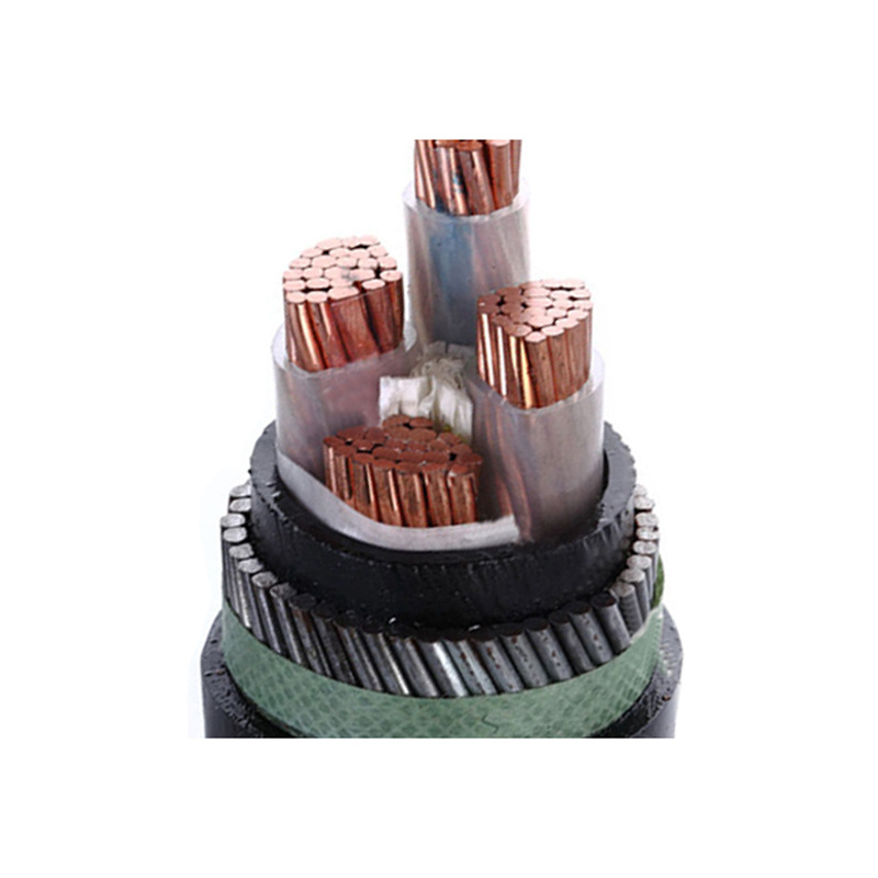 0.6/1kv 4 Core 240mm XLPE Insulated PVC Sheath Steel Armored Low Voltage Aluminum Electric Power Cables