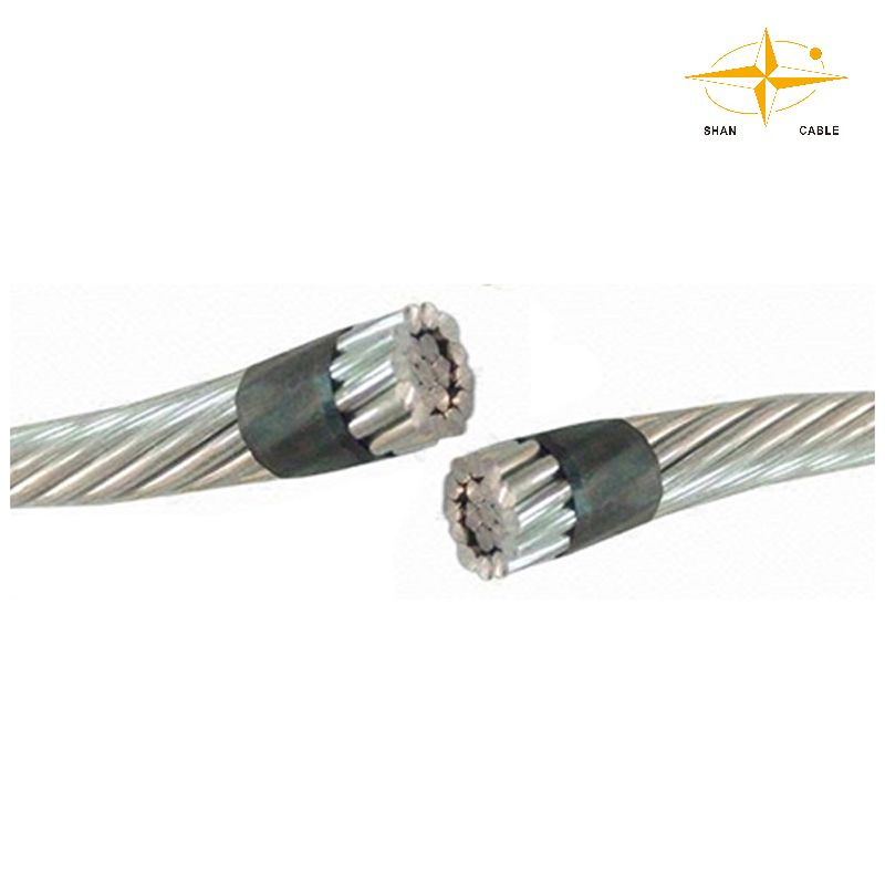 Aluminium Core Cable High Mechanical Strength ACSR Overhead Cable for Transportation