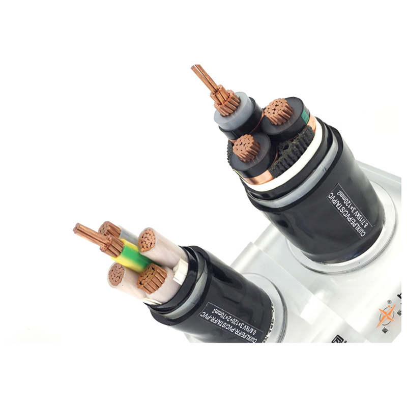 China PVC Bare Copper Wire Aluminum Price 240mm XLPE 1 Core Electrical Cable